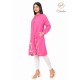 Beautiful Stylish Collor Pink Simple women's Kurti