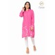 Beautiful Stylish Collor Pink Simple women's Kurti