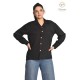 Fabulous Stylish Polyester Black Women's Shirt