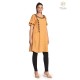 Classy Trendy Cotton Straight Comfy Light Orange Kurti