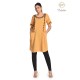 Classy Trendy Cotton Straight Comfy Light Orange Kurti