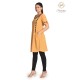 Classy Trendy Cotton Straight Comfy Light Orange Kurti