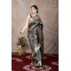 Beautiful Silk Traditional Royal Black Shining Saree 